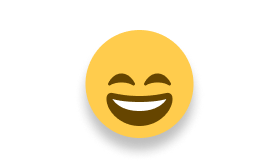 happy face emoji