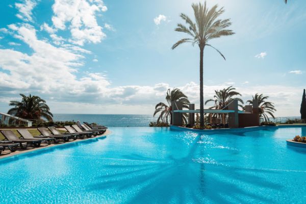 Summer resort with pool